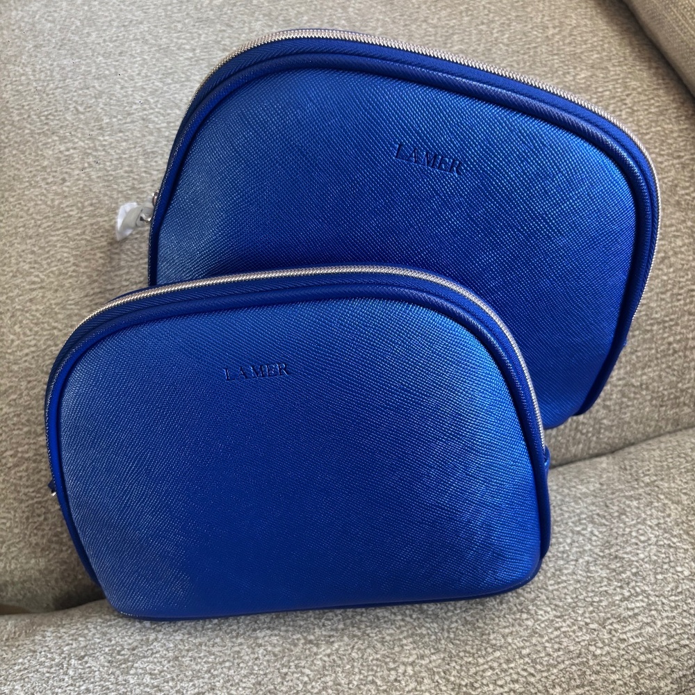 La Mer cosmetic cases (brand new)